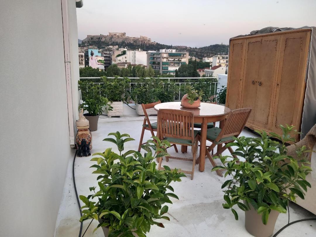 Acropolis Panoramic Studio Atenas Exterior foto