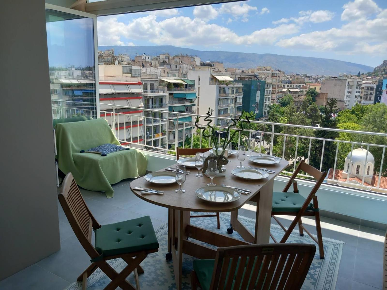 Acropolis Panoramic Studio Atenas Exterior foto